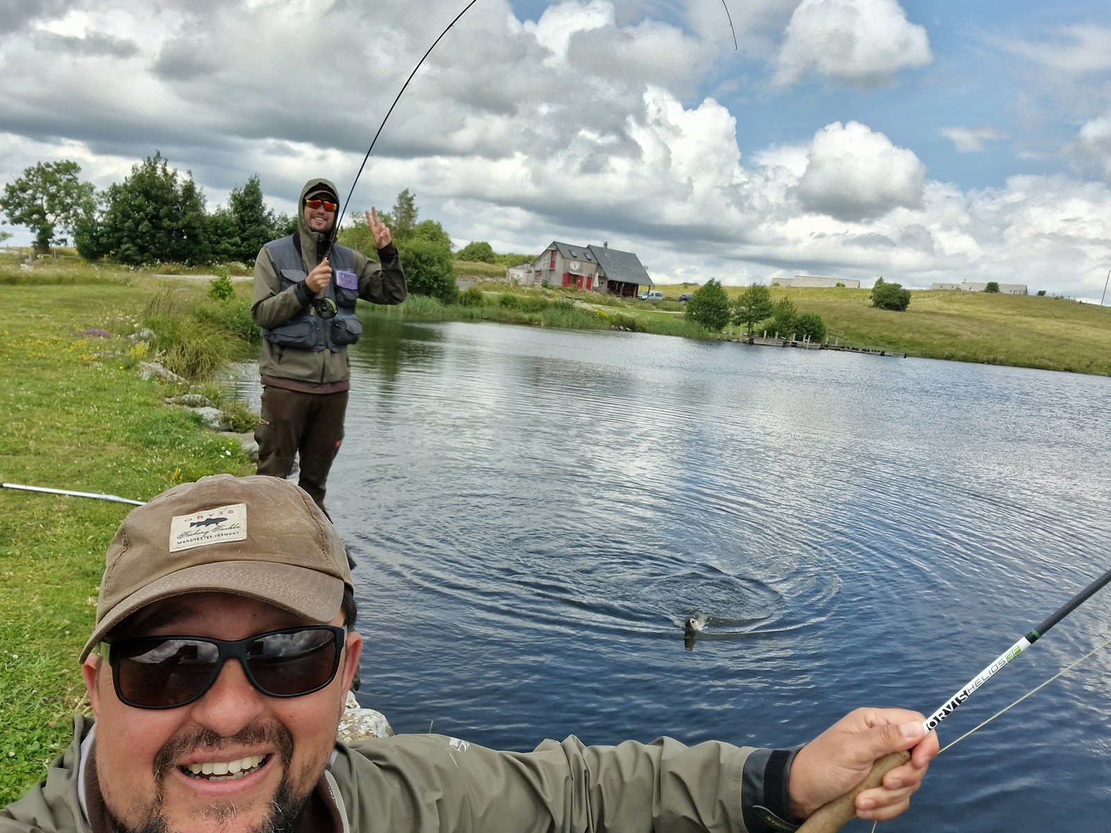 Montage pêche au coup - Bienvenue sur étang et chalet